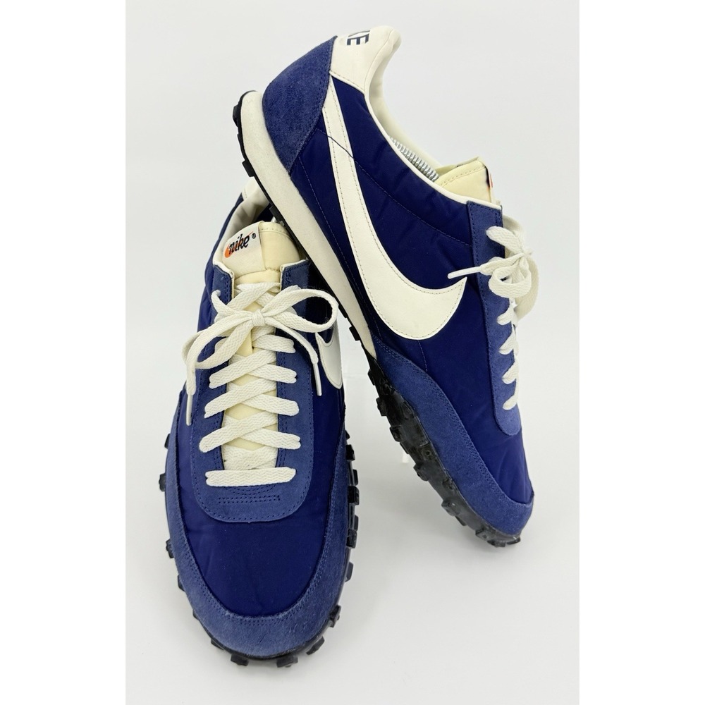 Nike Waffle Racer VNTG Shoes Midnight Navy & White 316658-400 Men's Size 13